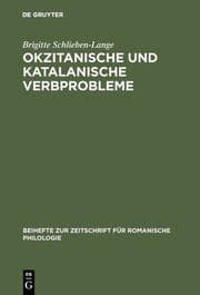 Cover von Okzitanische und katalanische Verbprobleme