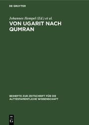 Cover von Von Ugarit nach Qumran