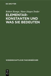 Cover von Elementarkonstanten und was sie bedeuten