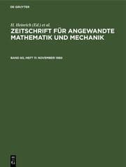 Cover von November 1980