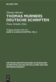 Cover von Kleine Schriften, Teil 3