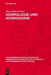 Cover von Kosmologie und Kosmogonie
