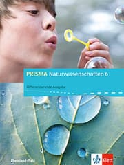 Cover von PRISMA Naturwissenschaften 6. Differenzierende Ausgabe Rheinland-Pfalz
