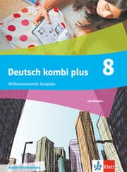 Cover von Deutsch kombi plus 8. Differenzierende Ausgabe Baden-Württemberg