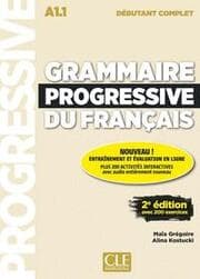 Cover von Grammaire progressive du français - Niveau débutant complet - 2ème édition