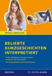 Cover von Beliebte Kurzgeschichten interpretiert