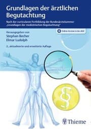 Cover von Grundlagen der ärztlichen Begutachtung