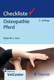Cover von Checkliste Osteopathie Pferd
