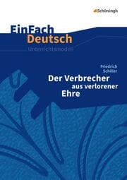 Cover von Friedrich Schiller: Der Verbrecher aus verlorener Ehre