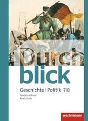 Cover von Durchblick Geschichte und Politik - Ausgabe 2015 für Realschulen in Niedersachsen