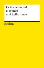 Cover von Maximen und Reflexionen