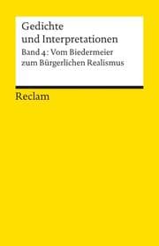Cover von Gedichte und Interpretationen 4