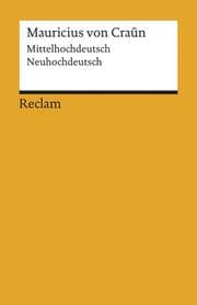 Cover von Mauricius von Craûn