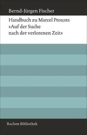 Cover von Handbuch zu Marcel Prousts 'Auf der Suche nach der verlorenen Zeit'
