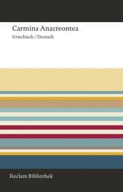 Cover von Carmina Anacreontea