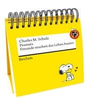 Cover von Peanuts. Freunde machen das Leben bunter (Tischaufsteller)