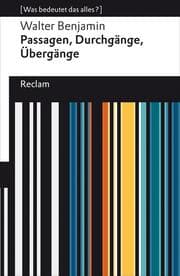 Cover von Passagen, Durchgänge, Übergänge. Eine Auswahl