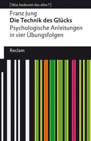 Cover von Die Technik des Glücks