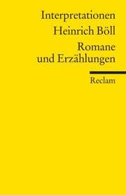 Cover von Heinrich Böll: Romane und Erzählungen