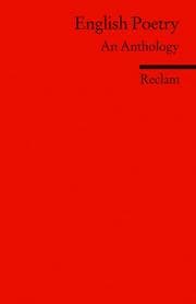Cover von English Poetry