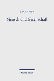 Cover von Mensch und Gesellschaft