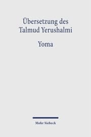Cover von Übersetzung des Talmud Yerushalmi