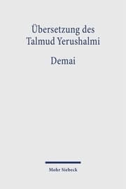 Cover von Übersetzung des Talmud Yerushalmi