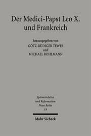 Cover von Der Medici-Papst Leo X. und Frankreich