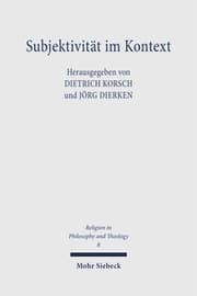 Cover von Subjektivität im Kontext
