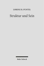 Cover von Struktur und Sein
