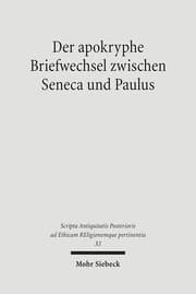 Cover von Der apokryphe Briefwechsel zwischen Seneca und Paulus