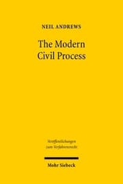 Cover von The Modern Civil Process