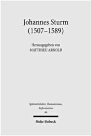Cover von Johannes Sturm (1507-1589)
