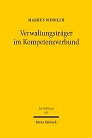 Cover von Verwaltungsträger im Kompetenzverbund