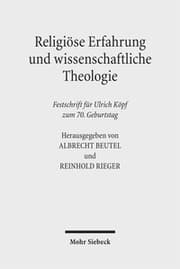 Cover von Religiöse Erfahrung und wissenschaftliche Theologie