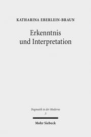 Cover von Erkenntnis und Interpretation