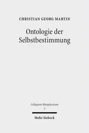 Cover von Ontologie der Selbstbestimmung