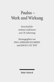 Cover von Paulus - Werk und Wirkung