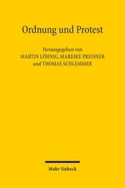Cover von Ordnung und Protest