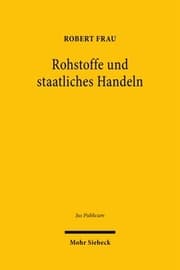 Cover von Rohstoffe und staatliches Handeln
