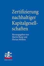 Cover von Zertifizierung nachhaltiger Kapitalgesellschaften