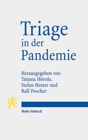 Cover von Triage in der Pandemie