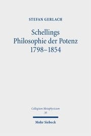 Cover von Schellings Philosophie der Potenz 1798-1854