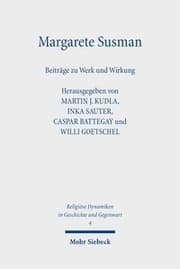 Cover von Margarete Susman
