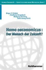 Cover von Homo oeconomicus: Der Mensch der Zukunft?
