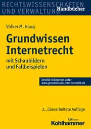 Cover von Grundwissen Internetrecht