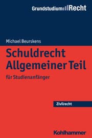 Cover von Schuldrecht Allgemeiner Teil
