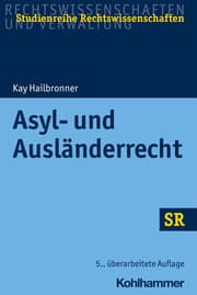 Cover von Asyl- und Ausländerrecht