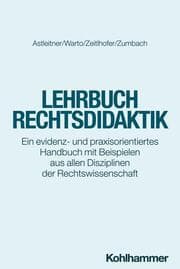 Cover von Lehrbuch Rechtsdidaktik