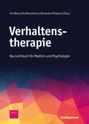 Cover von Verhaltenstherapie